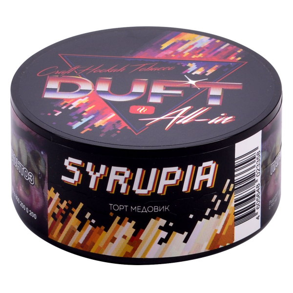 Табак Duft All-In Syrupia 25 грамм в Магадане