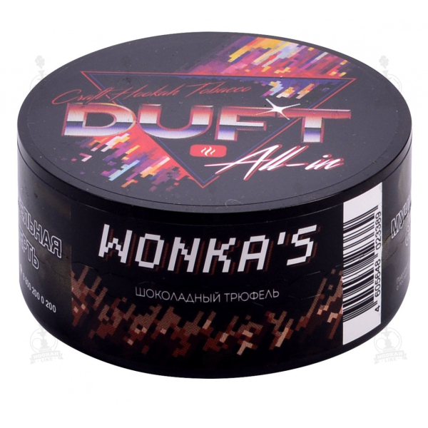 Табак Duft All-In Wonkas 25 грамм в Магадане