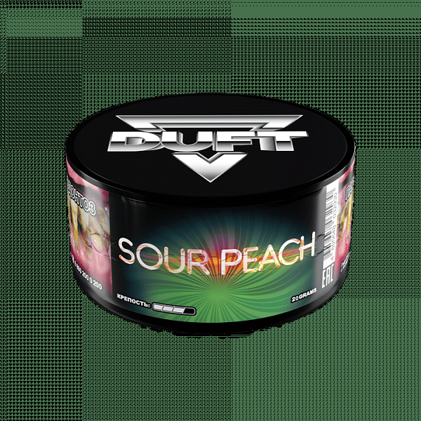 Табак Duft Sour Peach (Кислый Персик) 20 гр в Магадане