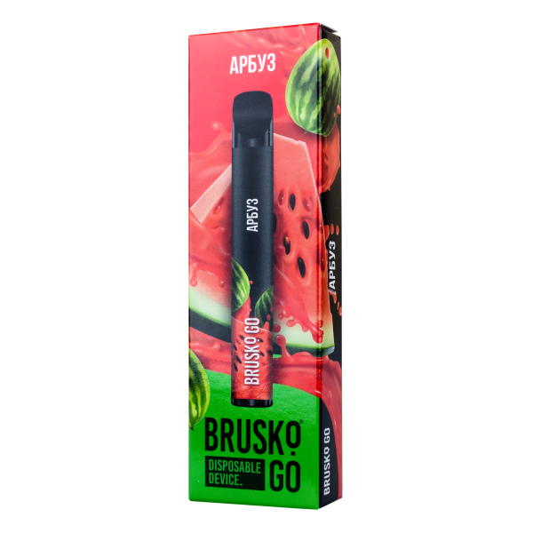 Одноразовая электронная сигарета Brusko Go Арбуз 800 затяжек в Магадане