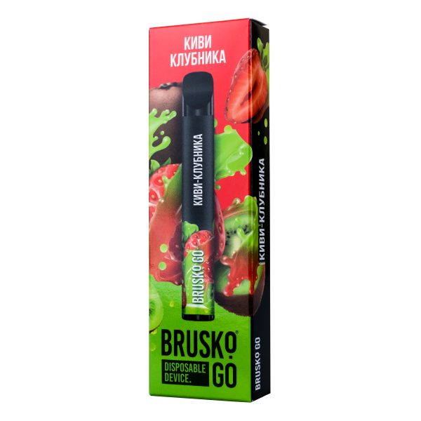 Одноразовая электронная сигарета Brusko Go Киви Клубника 800 затяжек в Магадане