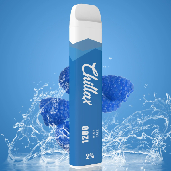 Chillax Blue Razz (Синяя малина), 1200 тяг в Магадане