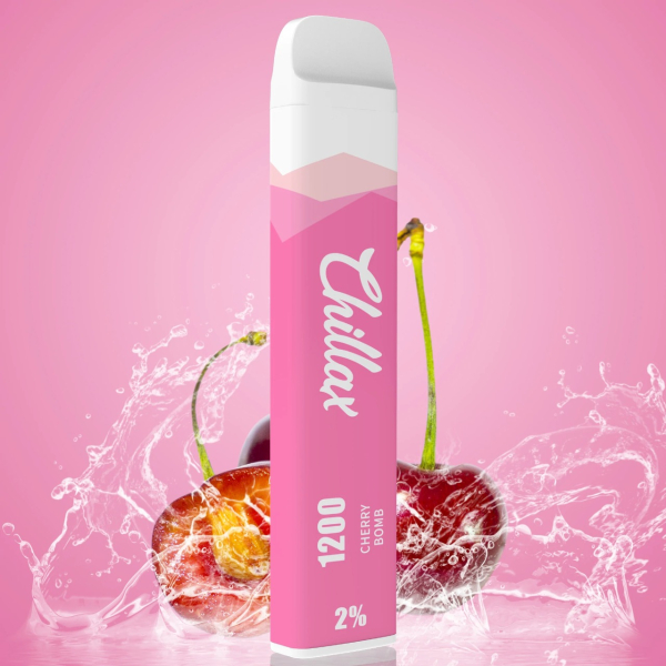 Chillax Cherry Bomb (Вишнёвая бомба), 1200 тяг в Магадане