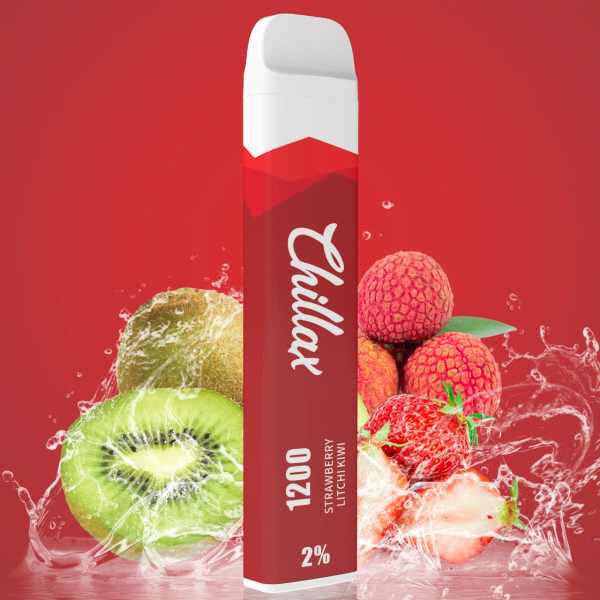 Chillax Strawberry Lychee Kiwi, 1200 тяг в Магадане