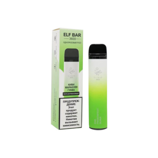 Elfbar (3600 (Киви маракуйя гуава)), 3600 тяг в Магадане