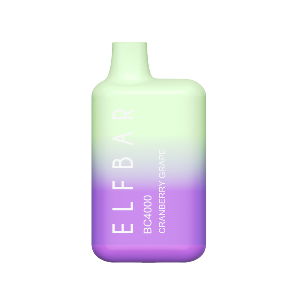 Elf Bar BC4000 Cranberry Grape (Клюква и виноград со льдом), 4000 тяг в Магадане
