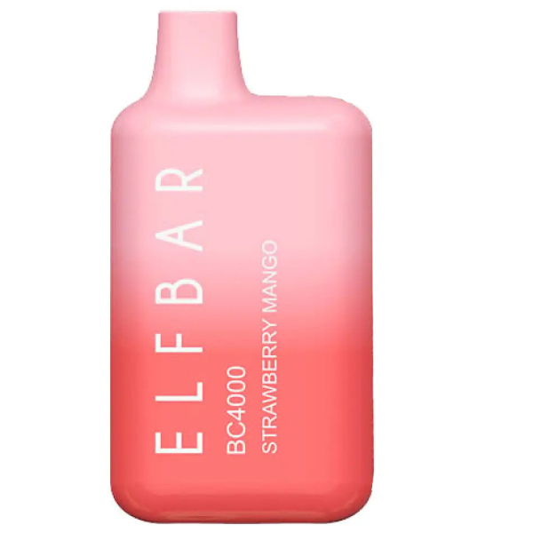 Elf Bar BC4000 Strawberry Mango (Клубника и манго), 4000 тяг в Магадане