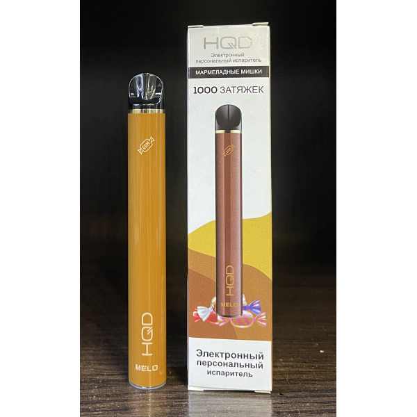 HQD melo little bear jelly (мармеладные мишки) 1000 затяжек в Магадане