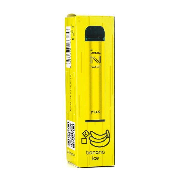 Одноразовая электронная сигарета IZI Max Banana Ice (Банан со льдом) 1600 затяжек в Магадане