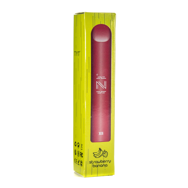 Одноразовая электронная сигарета IZI X2 Strawberry Banana (Клубника Банан) 800 затяжек в Магадане