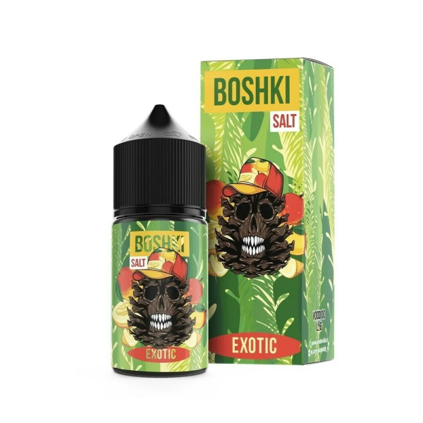 Жидкость BOSHKI Salt Exotic (Манго дыня хвоя) (30 мл, 20 мг/мл) в Магадане