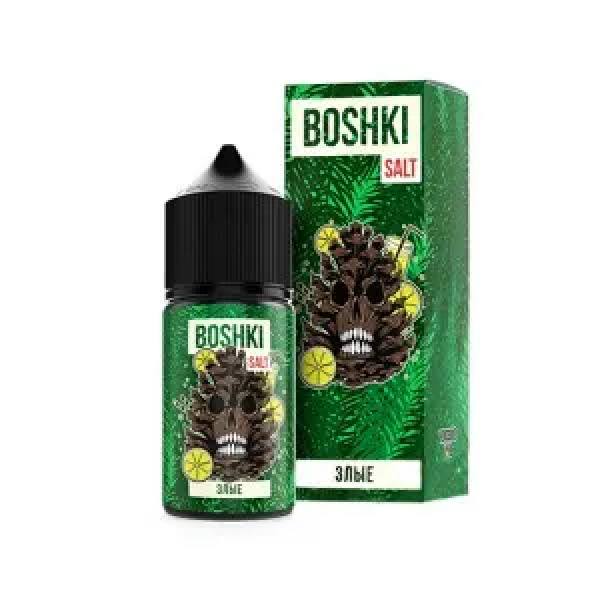 Жидкость BOSHKI Salt Злые (Лимонад ягоды хвоя) (30 мл, 20 мг/мл) в Магадане