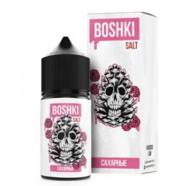 Жидкость BOSHKI Salt Сахарные (Малина варенье хвоя) (30 мл, 20 мг/мл) в Магадане
