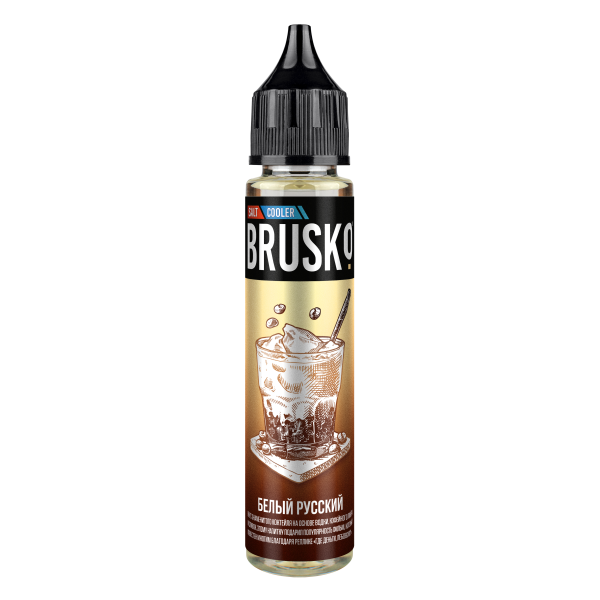 Жидкость Brusko Salt  Белый Русский 30 мл в Магадане