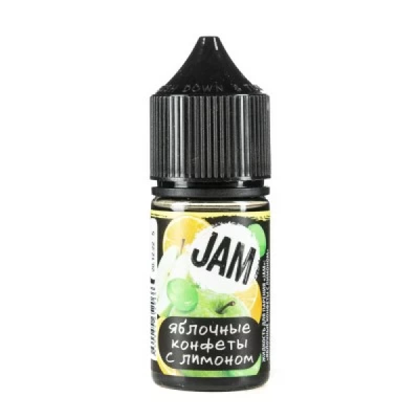 Жидкость Jam Suprime Salt Яблочные Конфеты с Лимоном (30 мл, 20 мг/мл) в Магадане