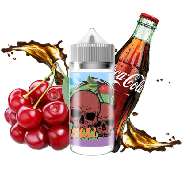 Жидкость SKULL Cherry Cola (Вишня Ледяная кола) (100 мл, 0 мг/мл) в Магадане