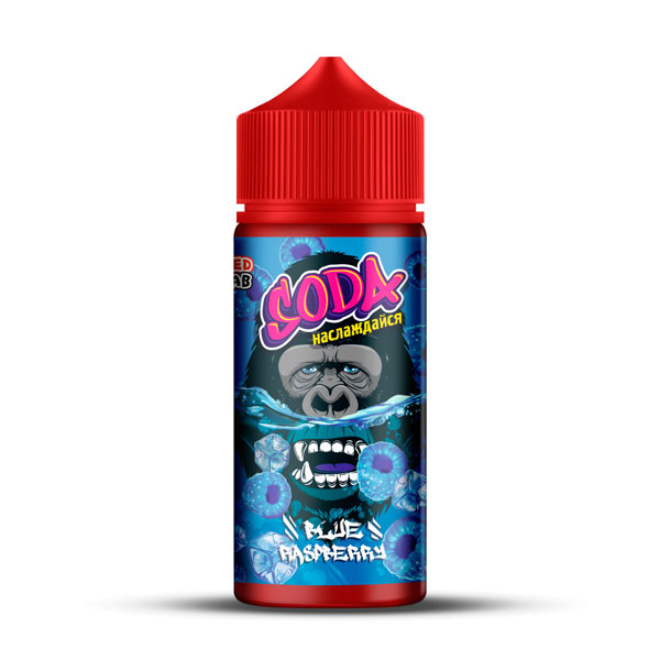 Жидкость Soda Blue Raspberry (Синяя малина) (30 мл, 20 мг/мл) в Магадане