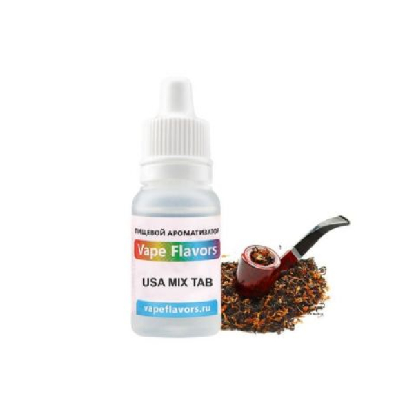 Ароматизатор Vape Flavors Usa Mix (Трубчатый табак) 10мл в Магадане