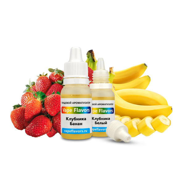 Ароматизатор Vape Flavors Клубника Банан 10мл в Магадане