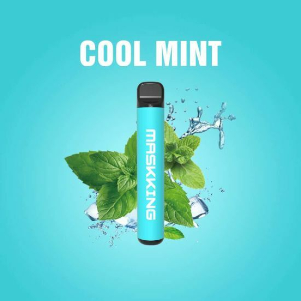 Одноразовая электронная сигарета Maskking High Pro Cool Mint (Ледняная Мята) 1000 затяжек в Магадане