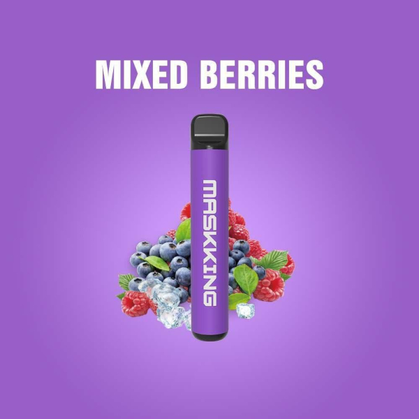 Одноразовая электронная сигарета Maskking High Pro Mixed Berries (Ягодный Рай) 1000 затяжек в Магадане