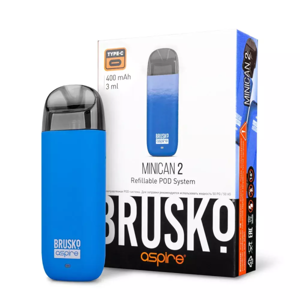 Brusko MINICAN 2 (400 мАч, Синий) в Магадане