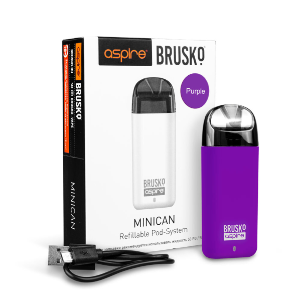 Brusko MINICAN 2 (400 мАч, Фиолетовый) в Магадане