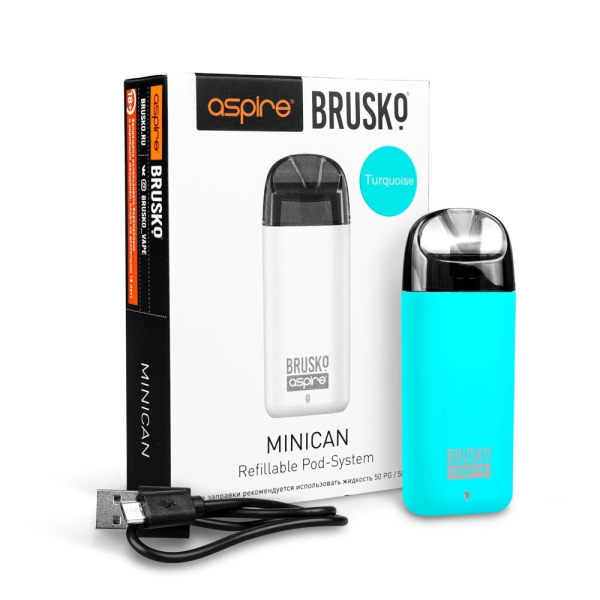 Brusko MINICAN (350 мАч, Бирюзовый) в Магадане