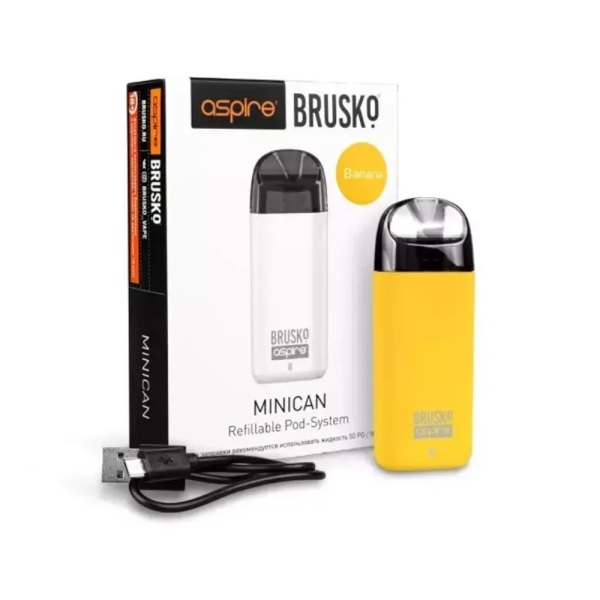 Brusko MINICAN (350 мАч, Желтый) в Магадане