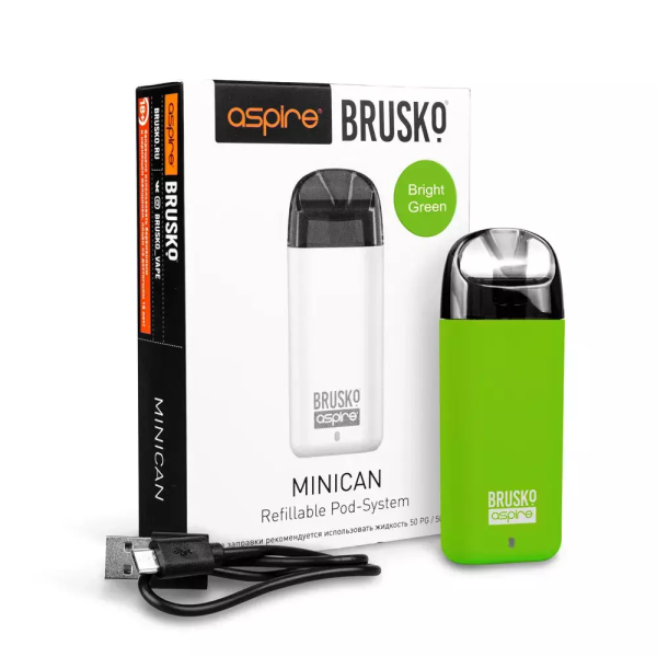 Brusko MINICAN (350 мАч, Зеленый) в Магадане