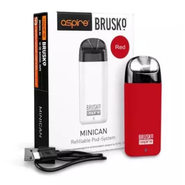 Brusko MINICAN (350 мАч, Красный) в Магадане