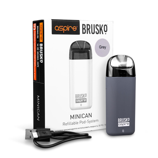 Brusko MINICAN (350 мАч, Серый) в Магадане