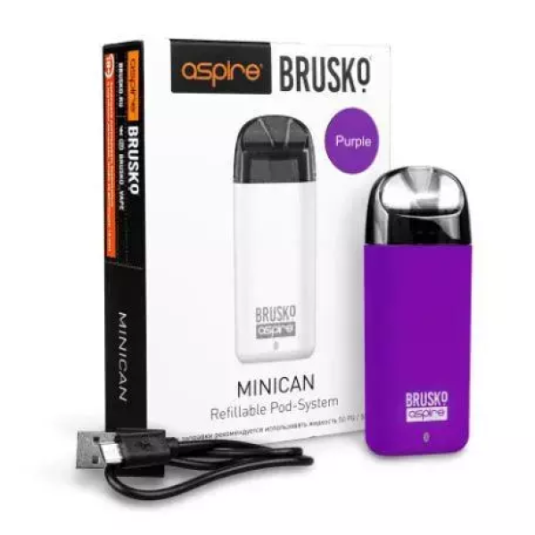 Brusko MINICAN (350 мАч, Фиолетовый) в Магадане