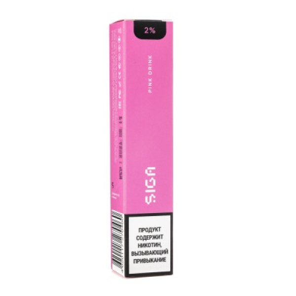 Siga Pink drink, 1500 тяг в Магадане