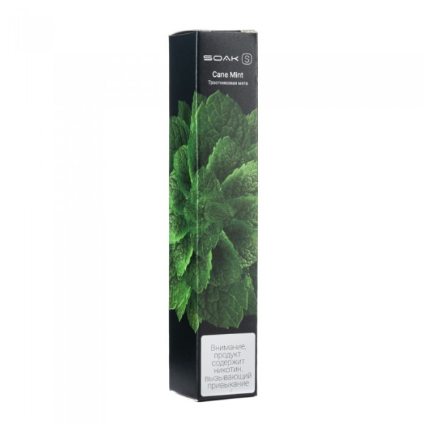 SOAK S Cane Mint (Тростниковая мята), 2500 тяг в Магадане