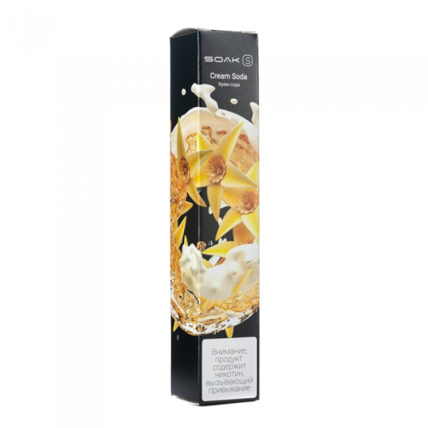 SOAK S Cream Soda (Крем сода), 2500 тяг в Магадане