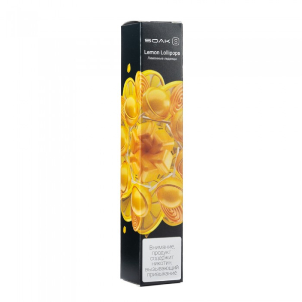 SOAK S Lemon Lollipops (Лимонные леденцы), 2500 тяг в Магадане
