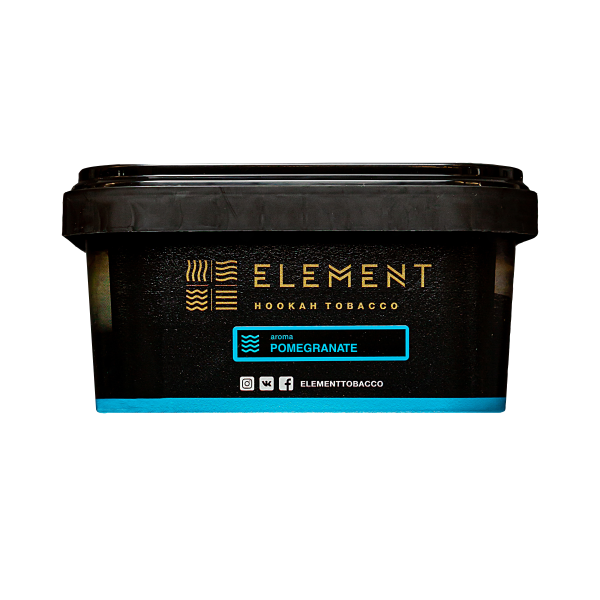 Табак Element Water Pomegranate 200 грамм в Магадане