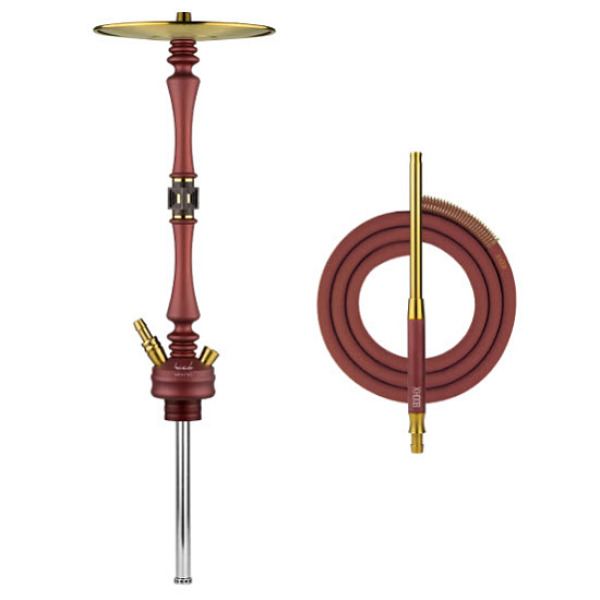 Кальян HOOB Mars Mini Wine Red (72 см) в Магадане