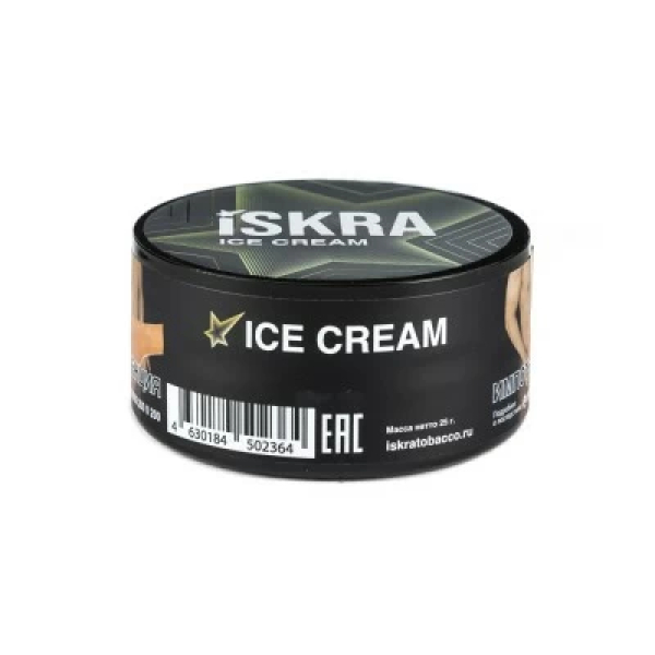 Табак Iskra Ice Cream (Сливочное мороженое) 25 гр в Магадане