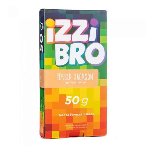 Смесь IZZIBRO Persik JACKSON (Ледяной Персик) 50 гр в Магадане