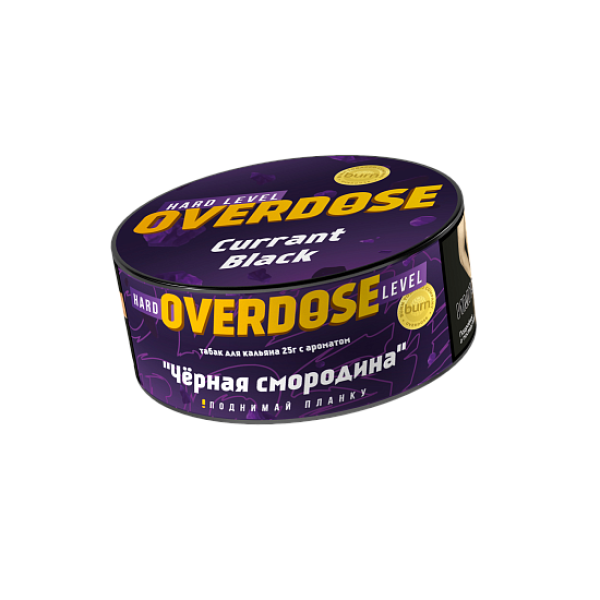 Табак OVERDOSE CURRANT BLACK 25 гр в Магадане