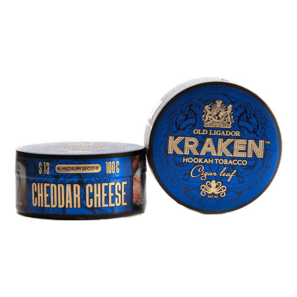 Табак Kraken Medium Seco Cheddar Cheese (Сыр Чеддер) 100 гр в Магадане