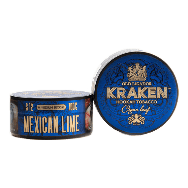 Табак Kraken Medium Seco Mexican lime (Мексиканский лайм) 100 гр в Магадане