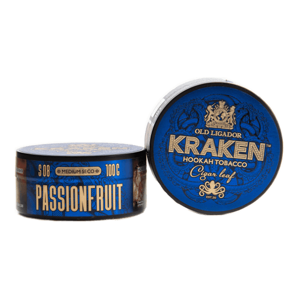Табак Kraken Medium Seco Passion Fruit (Маракуйя) 100 гр в Магадане