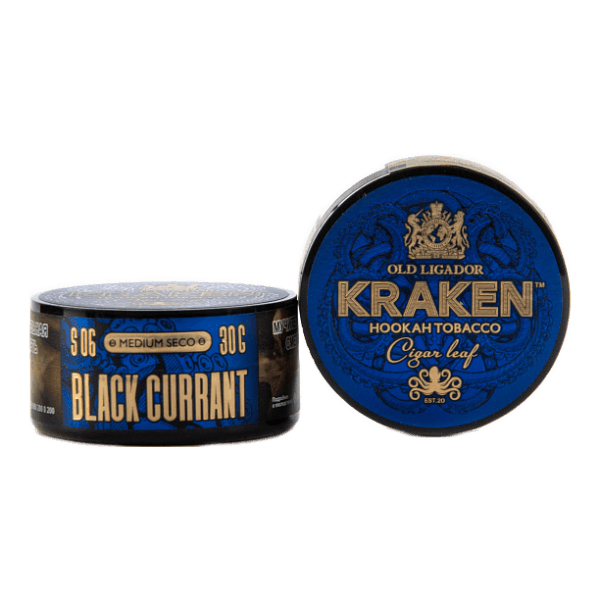 Табак Kraken Medium Seco Black Currant (Черная смородина) 30 гр в Магадане