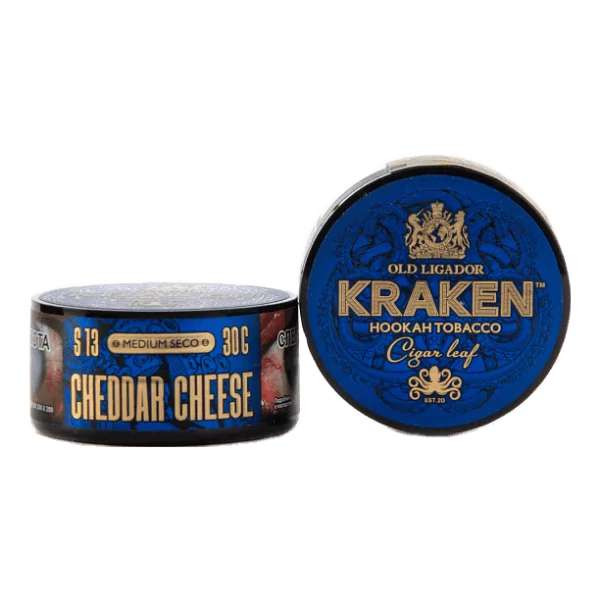 Табак Kraken Medium Seco Cheddar Cheese (Сыр Чеддер) 30 гр в Магадане