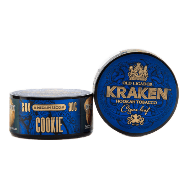 Табак Kraken Medium Seco Cookie (Печенье) 30 гр в Магадане