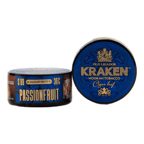 Табак Kraken Medium Seco Passion Fruit (Маракуйя) 30 гр в Магадане