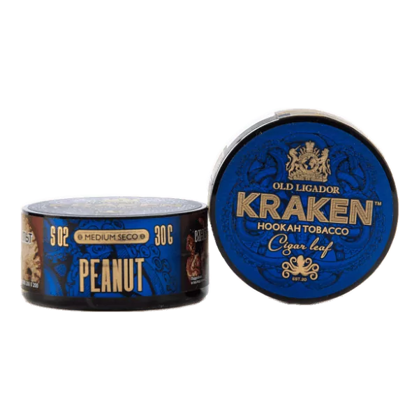 Табак Kraken Medium Seco Peanut (Арахис) 30 гр в Магадане